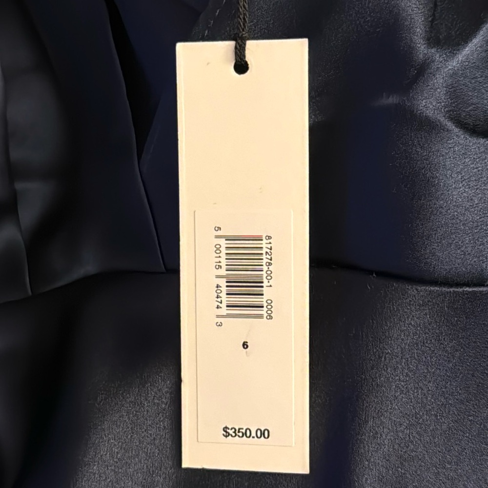 Banana Republic silk dress in navy blue